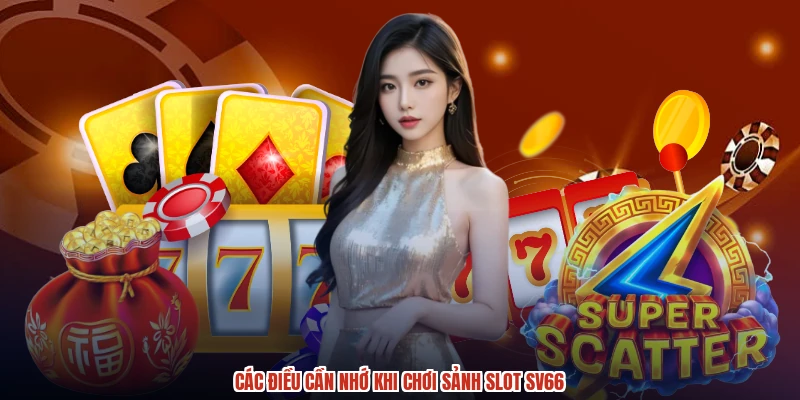 Các điều cần nhớ khi chơi sảnh slot SV66