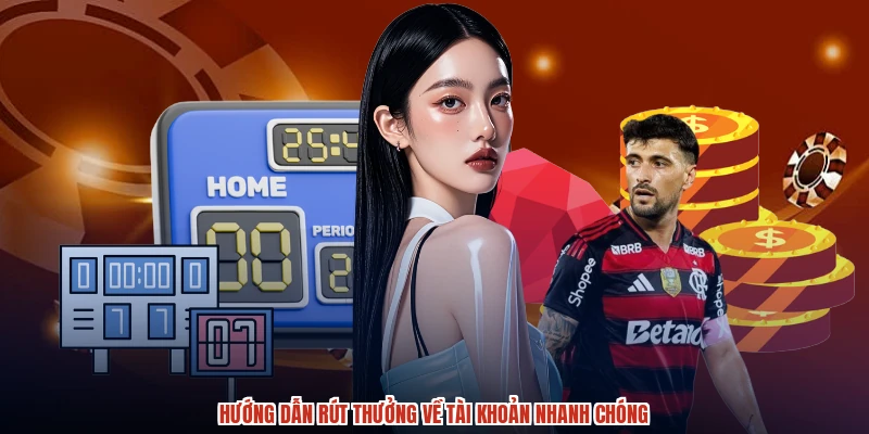 Hướng dẫn rút thưởng về tài khoản nhanh chóng