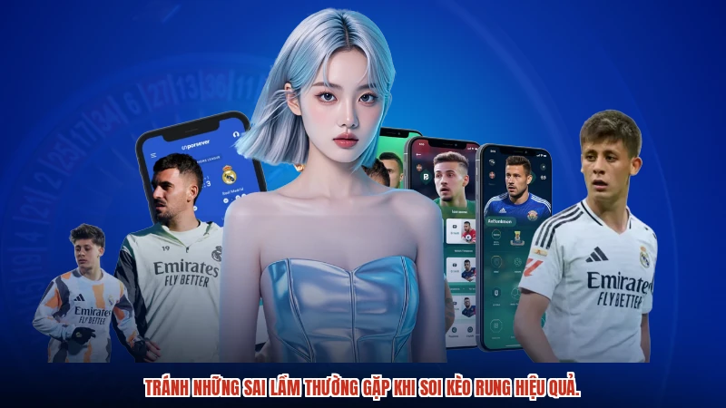 Tránh những sai lầm thường gặp khi soi kèo rung hiệu quả.
